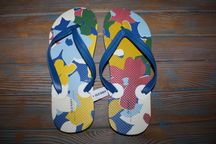 Мужские вьетнамки Old Navy printed flip-flop 42-46 euro