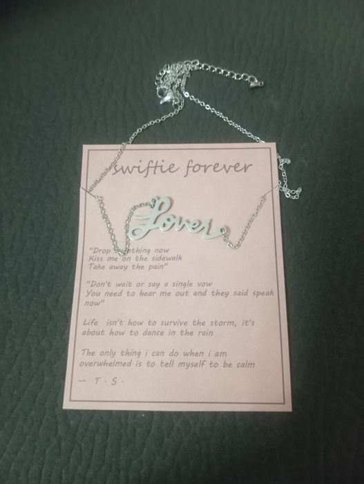 Colar Taylor Swift - lover