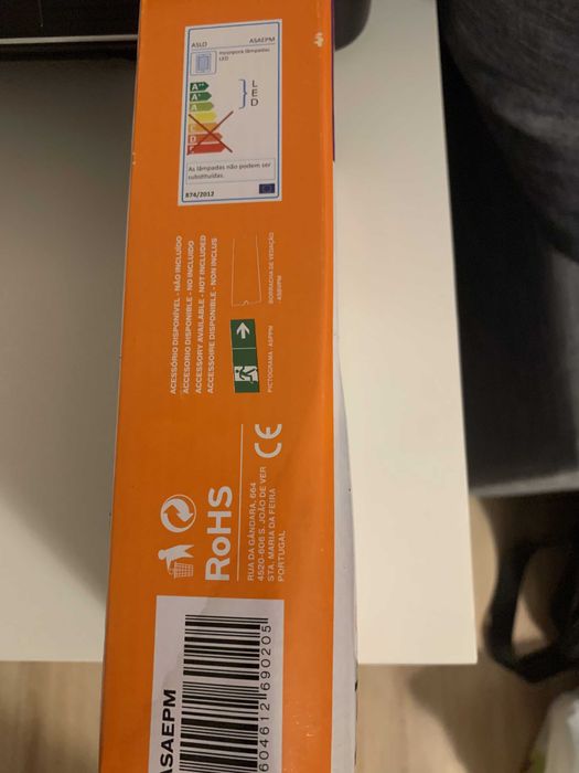 Luminária emergencia Aslo Refª ASAEPM