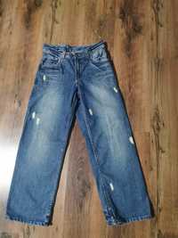 Spodnie jeansowe szwedy H&M 140