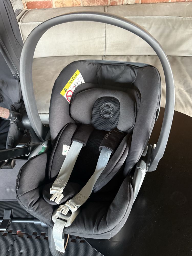 Cybex Priam 4.0 deep black 3w1