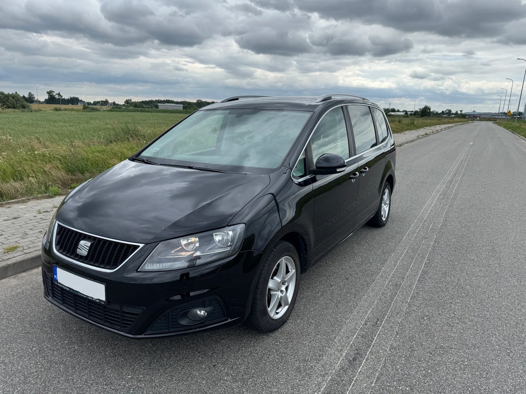 Seat Alhambra 2014R 2.0 TDI 7 Osobowy Nawigacja Kamera Klimatronik