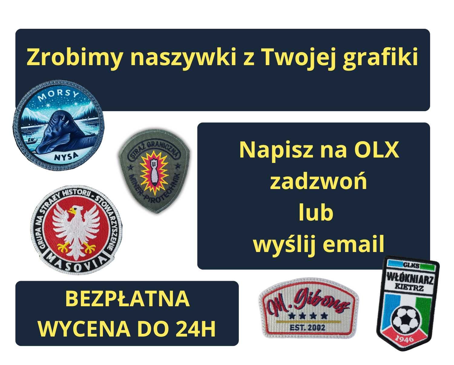 !!! Naszywki OSP Naszywki na mundur OSP Naszywki na mundur galowy OSP!