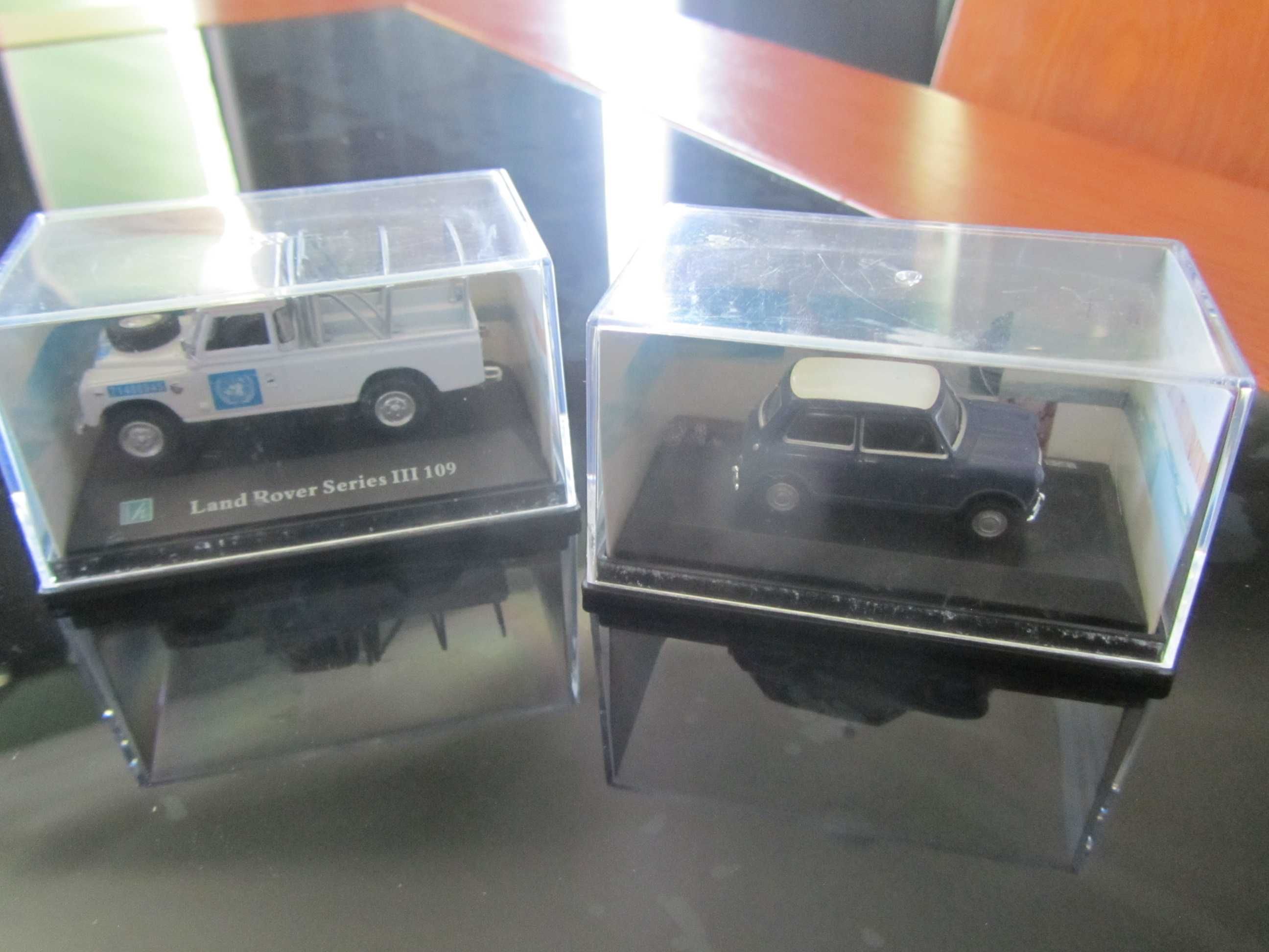 Miniaturas Land Rover e Mini - Nunca Expostas