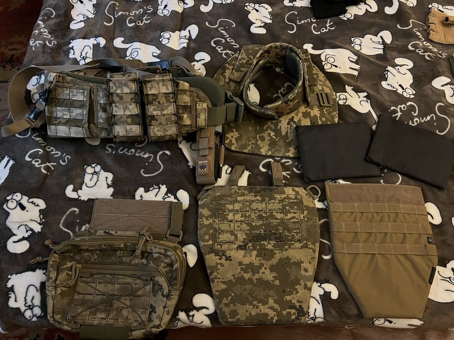 Продам амуніцію, РПС , напашник, захист шиї, фартухи і так далі.