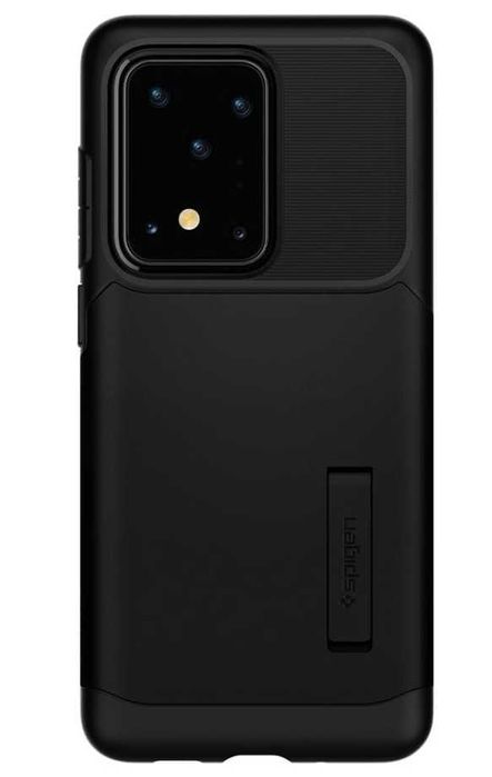 Etui Spigen Slim Armor black czarne do Samsung Galaxy S20 Ultra
