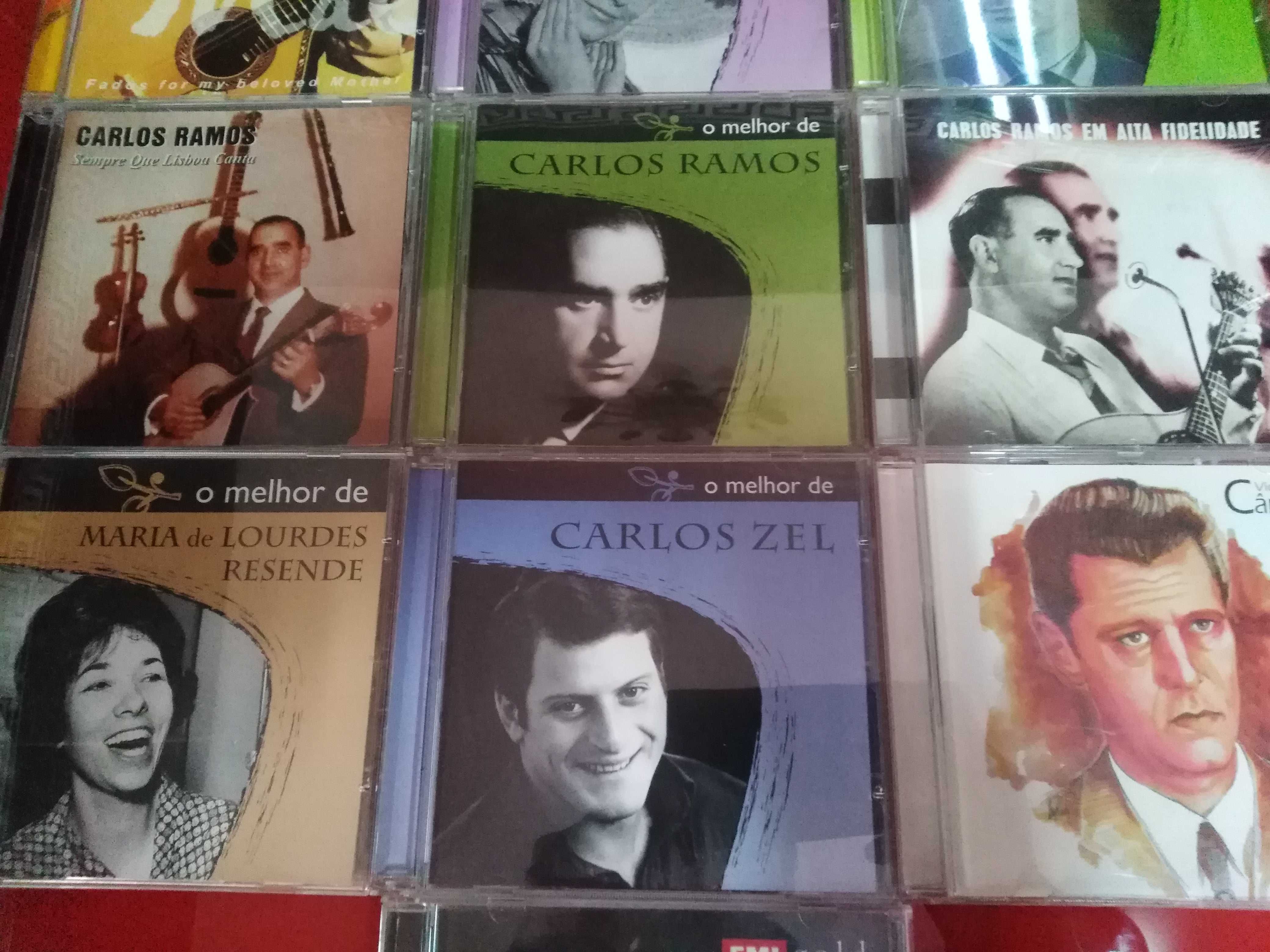 Conjunto de 12 CDS de Fado 1€ cada.