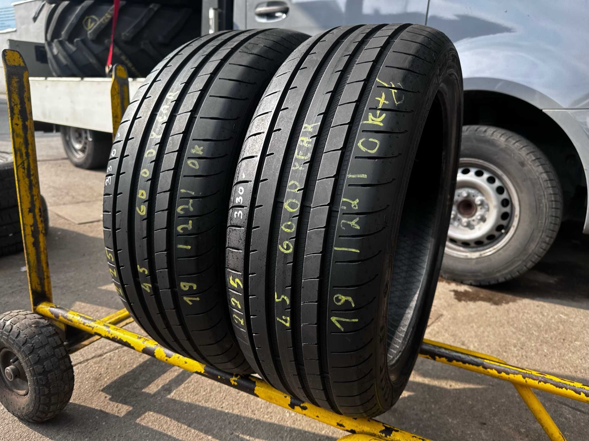 2 OPONY LETNIE 225/45R19 96W GoodYear EAGLE F1 ASYMMETRIC 3 6.2MM 2022