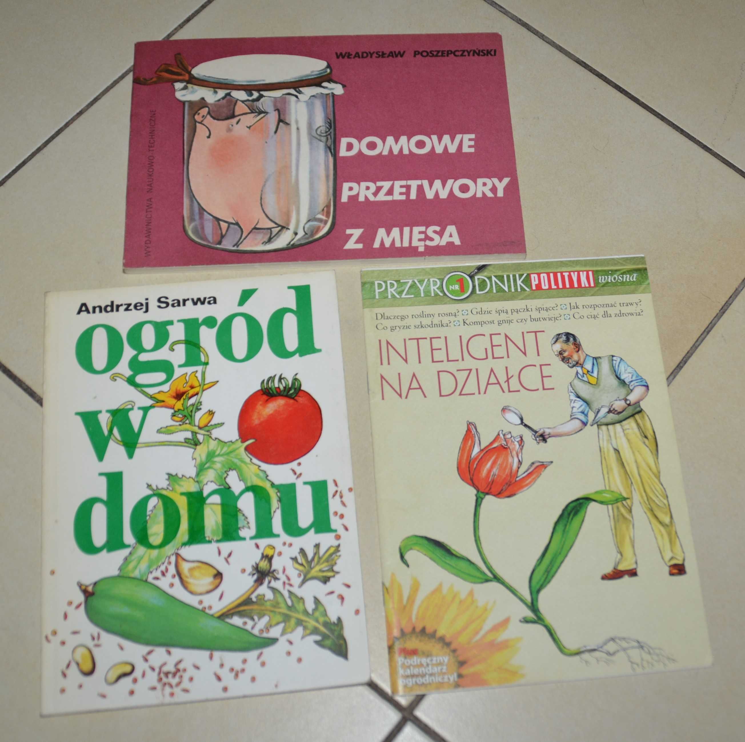 Zestaw poradników z lat 80-tych