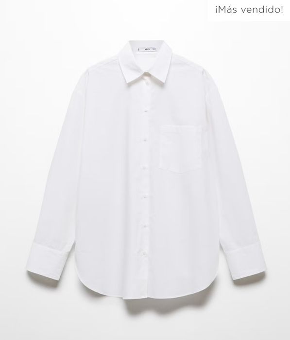 Жіноча сорочка Mango, біла