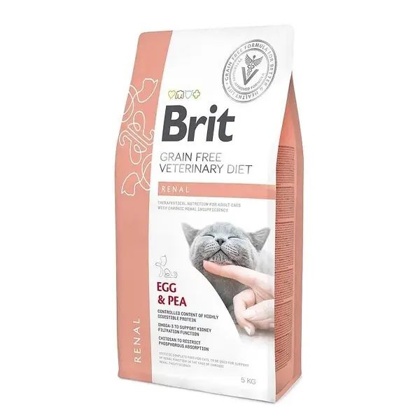 Brit Veterinary Cat Grain free Renal 2 кг беззернова дієта