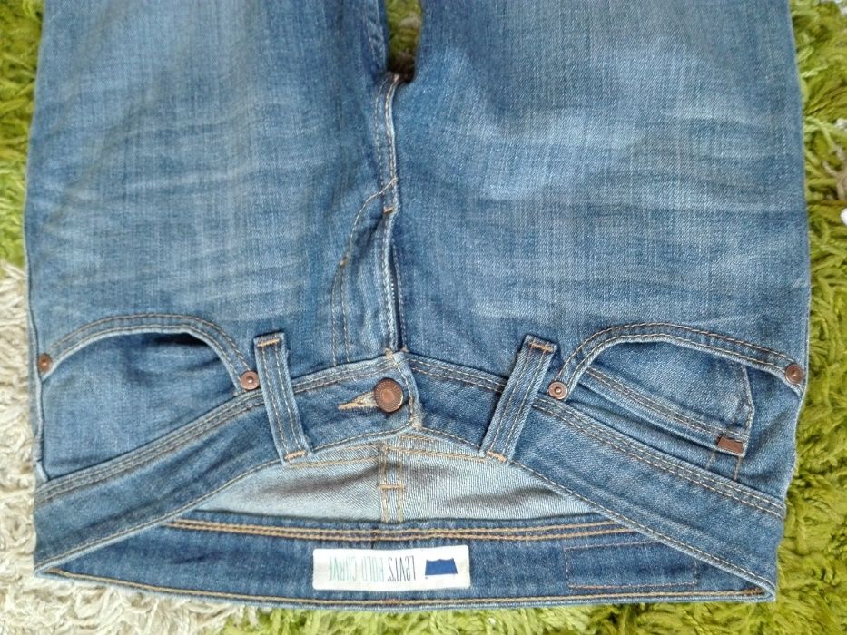 Spodnie jeansy levis rurki m