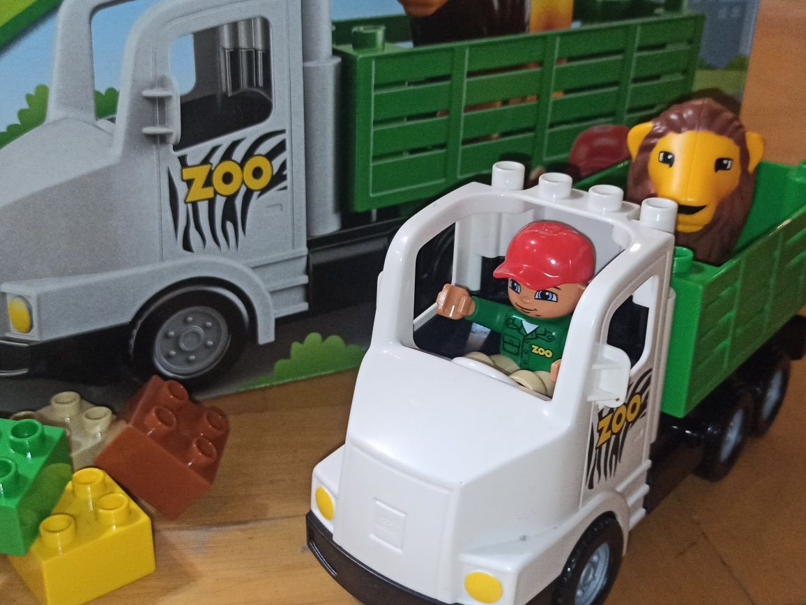 Lego Duplo 6172 Ciężarówka Safari Zoo lew
