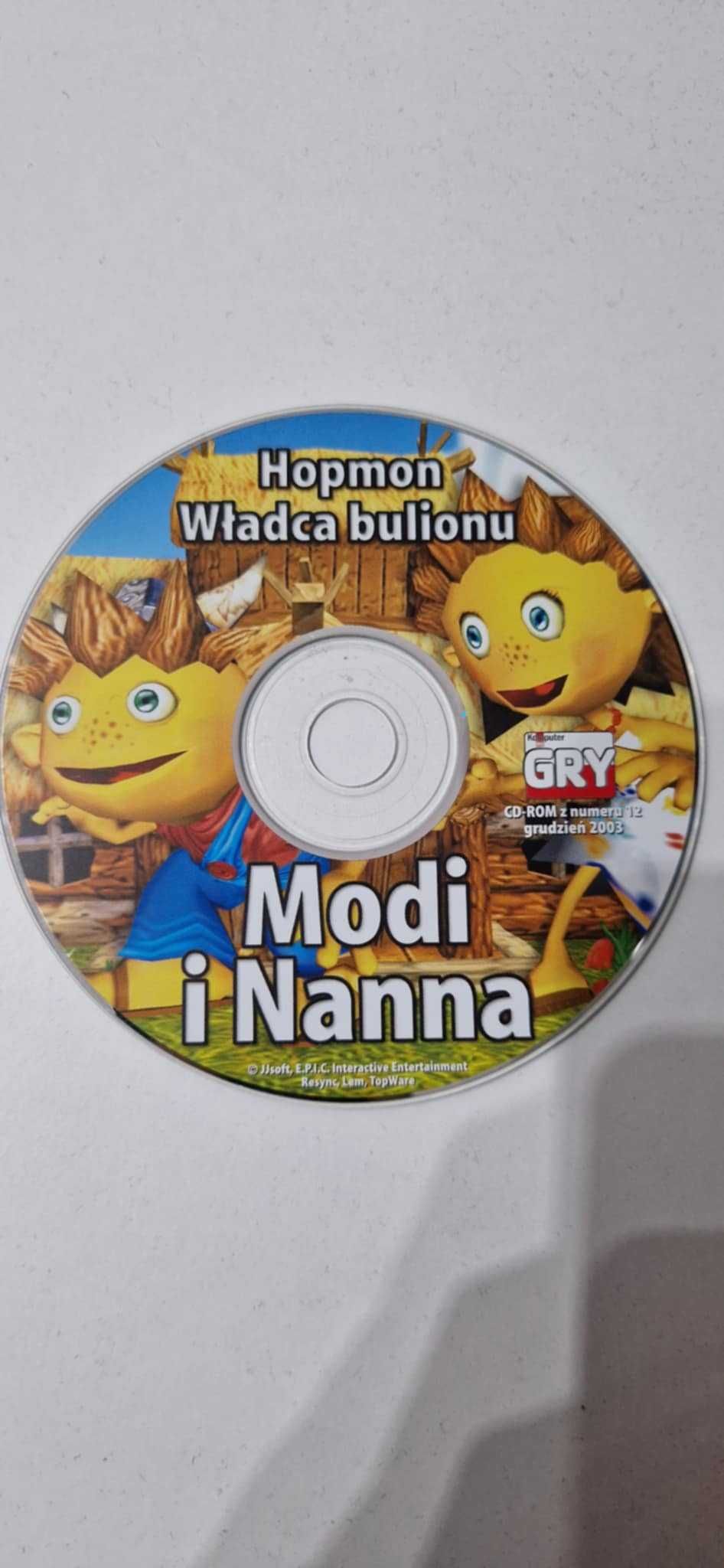 Komputer świat 12/2003 Hopmon Władca Bulionu, Modi i Nanna gra PC