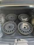 Felgi stalowe 16" passat b6 4szt + kołpaki 4szt vw oryginalne