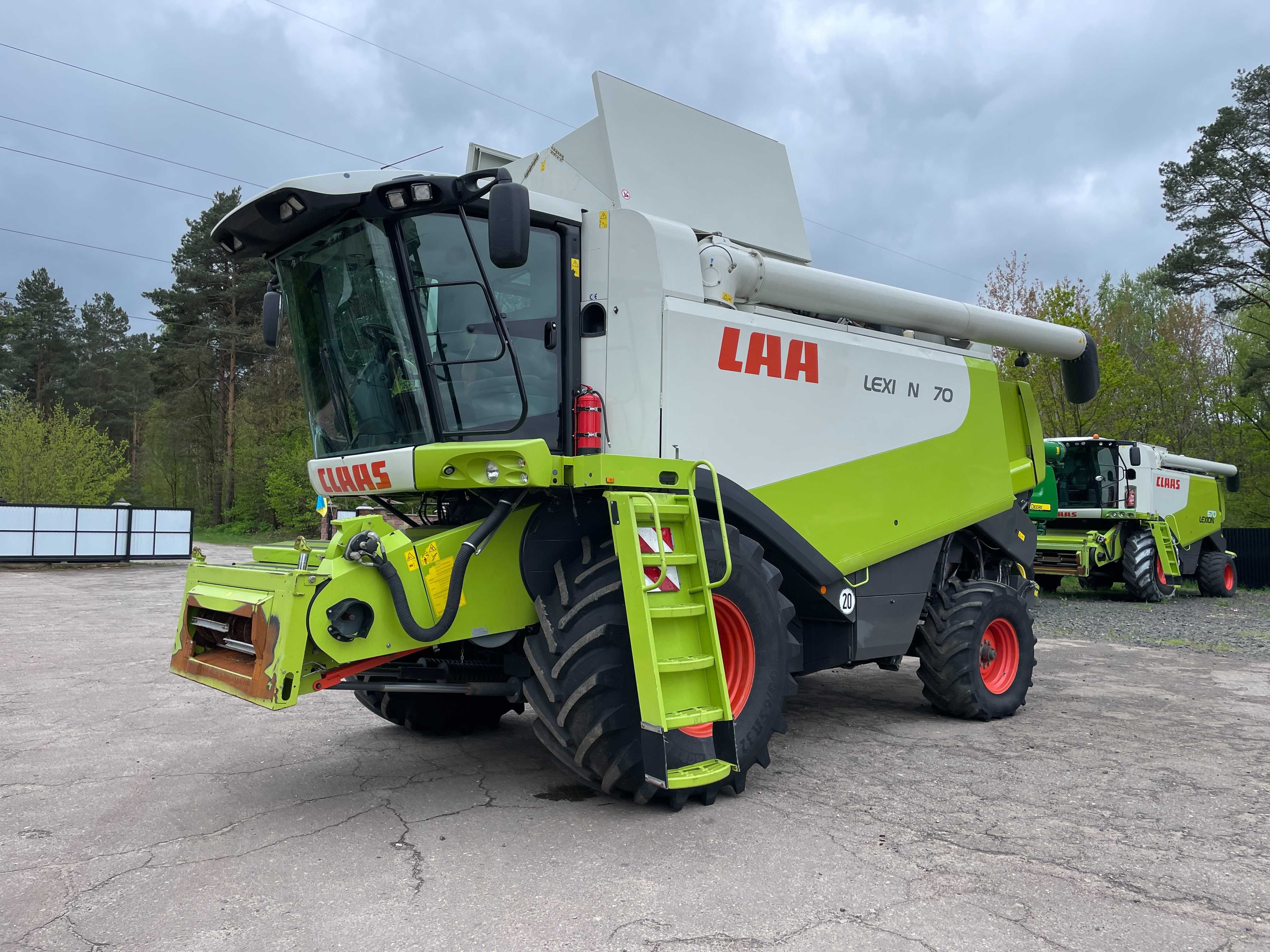 Claas Lexion 570 V750