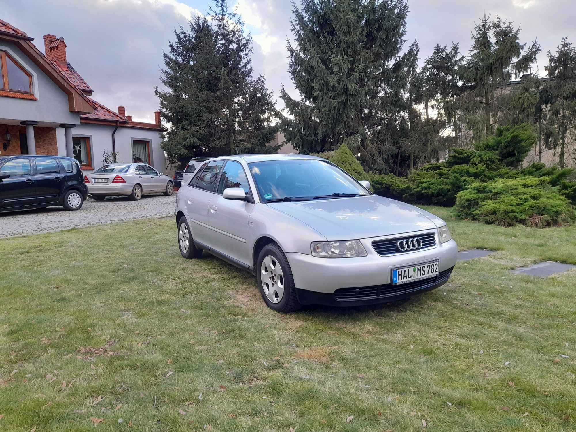 Audi A3 Lift, 2002r., zarejestrowany w Polsce, 1600 benzyna