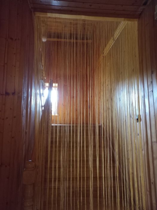 2szt. Kurtyna, Złote frendzle (150x210)