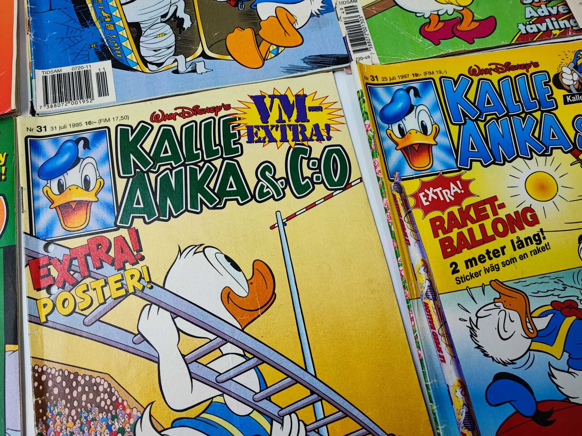 Kalle Anka & c:o komiksy kaczor Donald