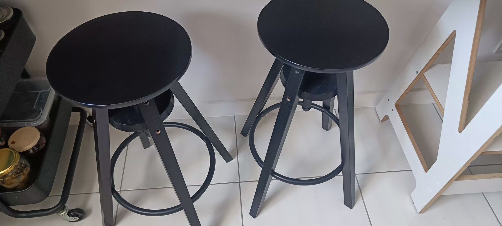 Ikea Dalfred hockery krzesła barowe