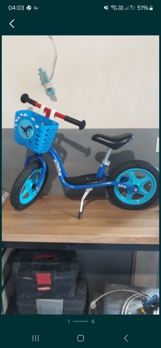 Rowerek biegowy PUKY LR 1L jak nowy