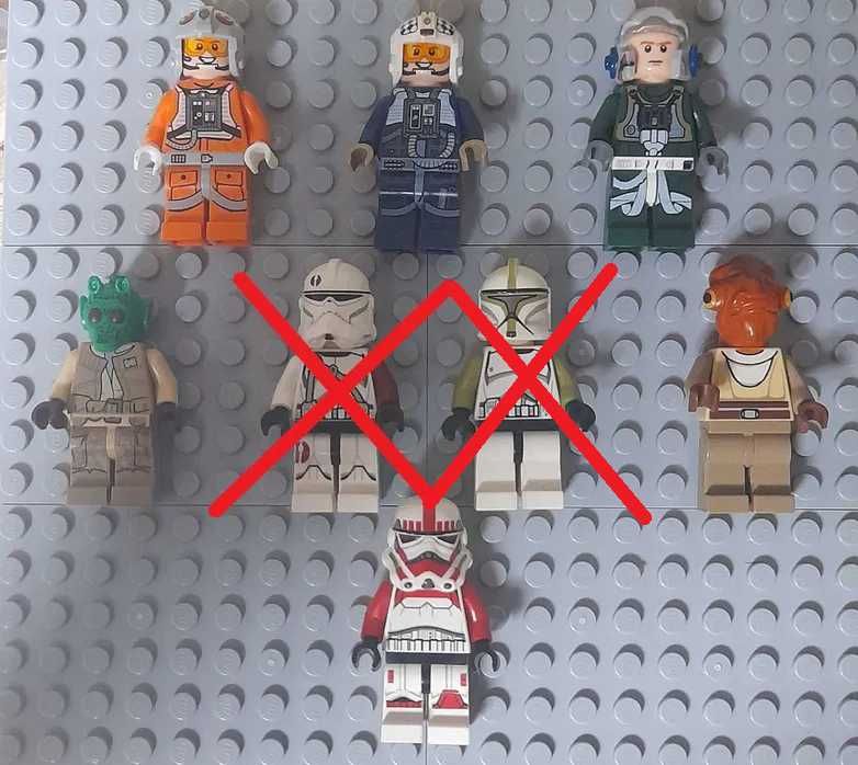 Lego Star Wars figurki mix