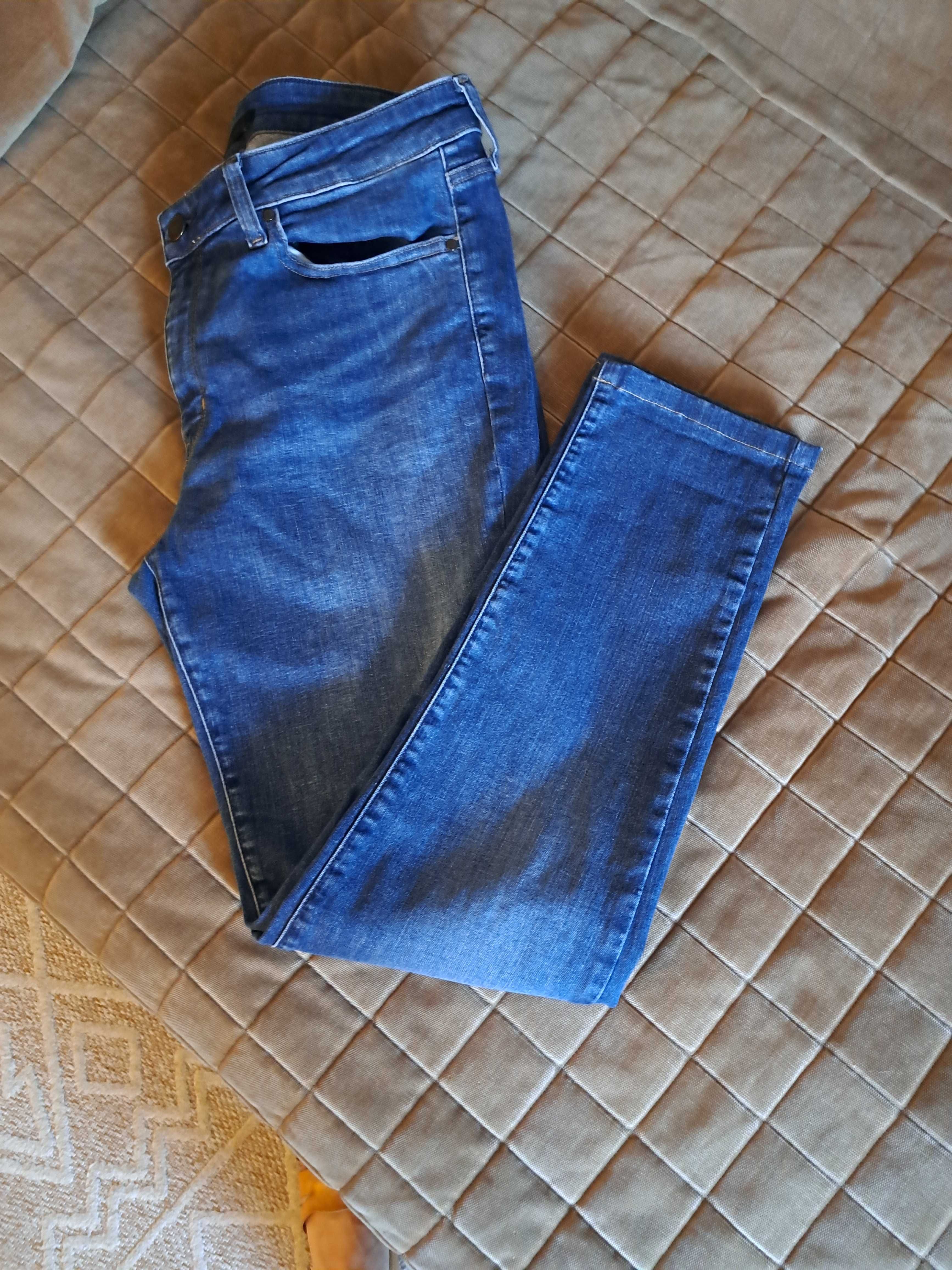 Uniqlo męskie spodnie jeansowe tylu Slim r. M