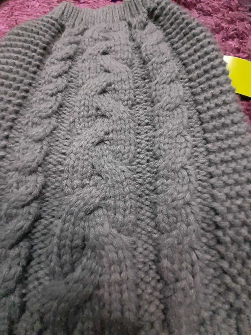 Nowe ciepłe ubranie ubranko dla psa sweter sweterek warkocz s