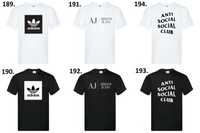 Duże rozmiary koszulki męskie / T-shirt męski od XS do XXL