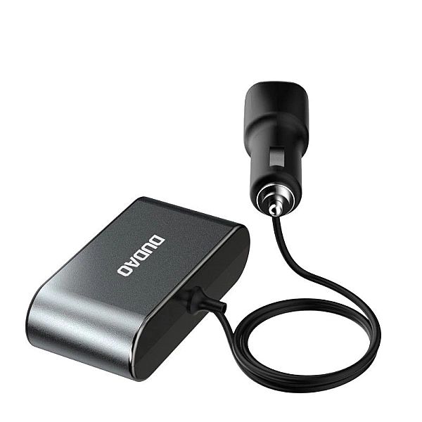 Dudao ładowarka samochodowa 2x USB / 3x rozdzielacz gniazda zapalniczk