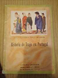 "História do Trajo" em Portugal  antigo livro de colecção