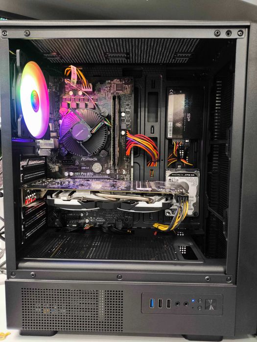 Komputer Gamingowy Intel Core i5 12GB SSD + HDD 630GB RX 580 8GB W11