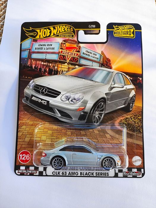 Hot Wheels Premium Mercedes-Benz CLK 63 AMG Black Series