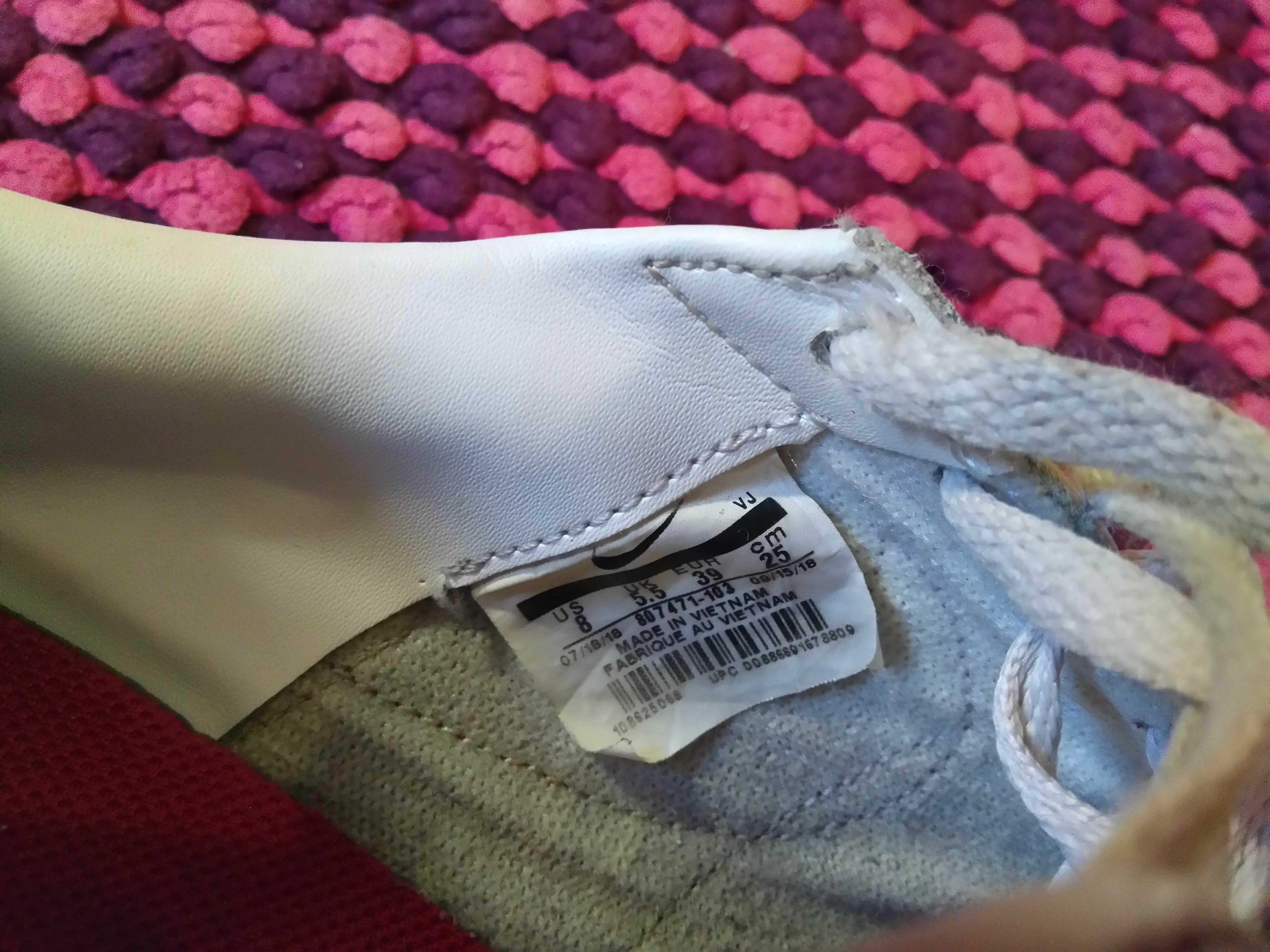 Женские кожаные кроссовки,Nike