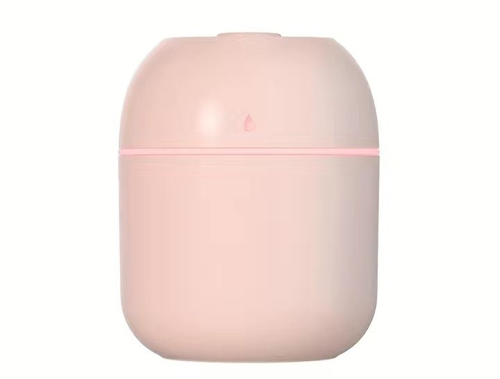 Humidificador 220 ml Branco Rosa e Verde Usb