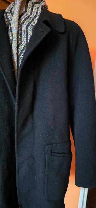 Płaszcz męski z kaszmiru