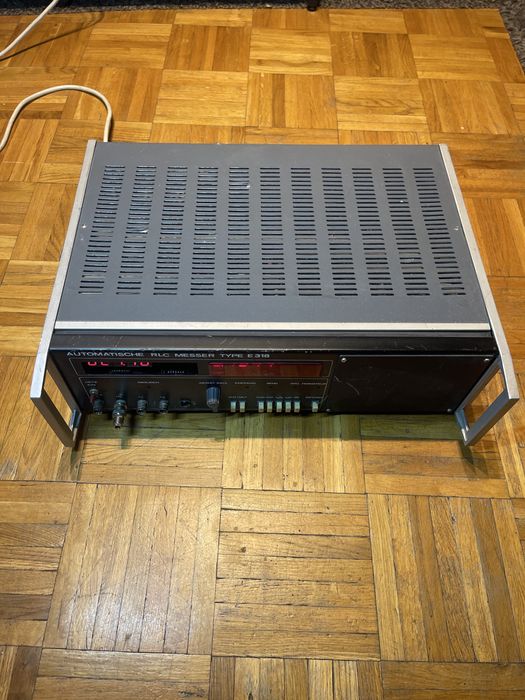 Automatyczny Miernik RLC typ E318 Automatische Messer ZMP MERA PRL