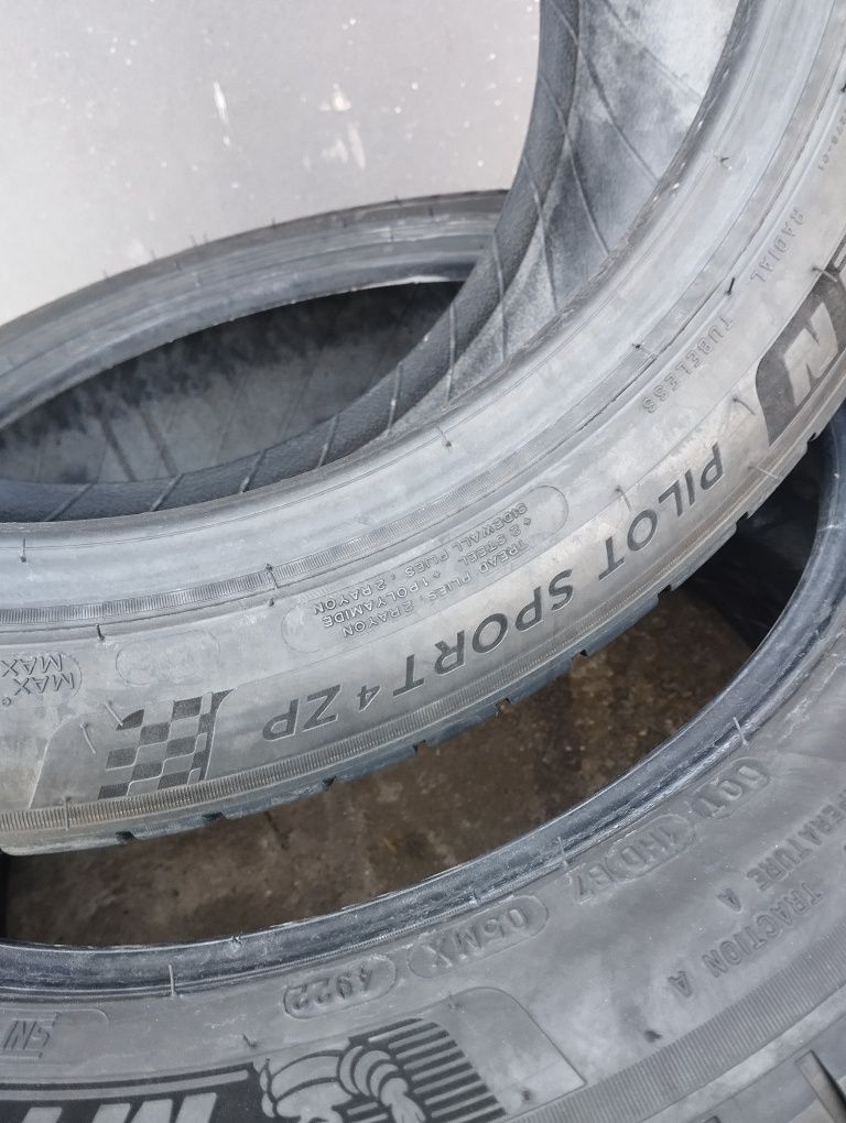 245.45r18 Michelin Pilot Sport 4 ZP, Run Flat, літні шини колеса 2шт