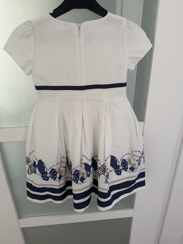 Elegancka, wizytowa sukienka Mayoral, r.116, 6lat