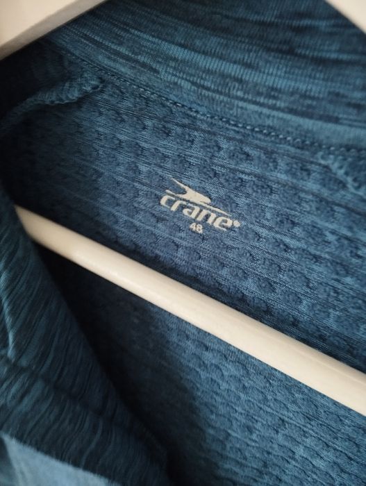 Męska, uniseks bluzka sportowa, z krótkim suwakiem, ocieplana r. M Cra