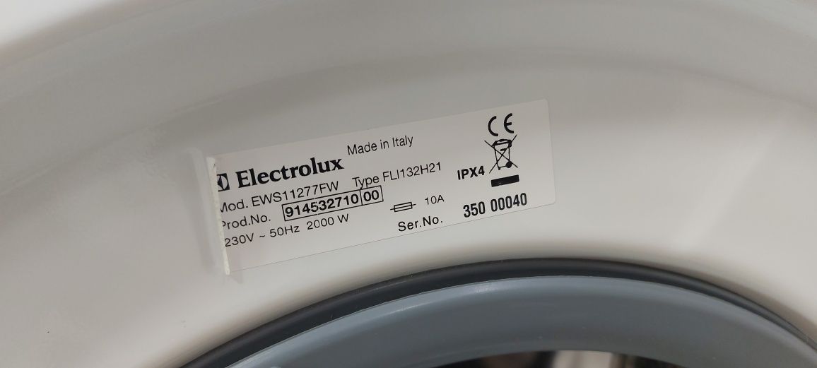 Пральна машина Electrolux 0,45 6,5кг