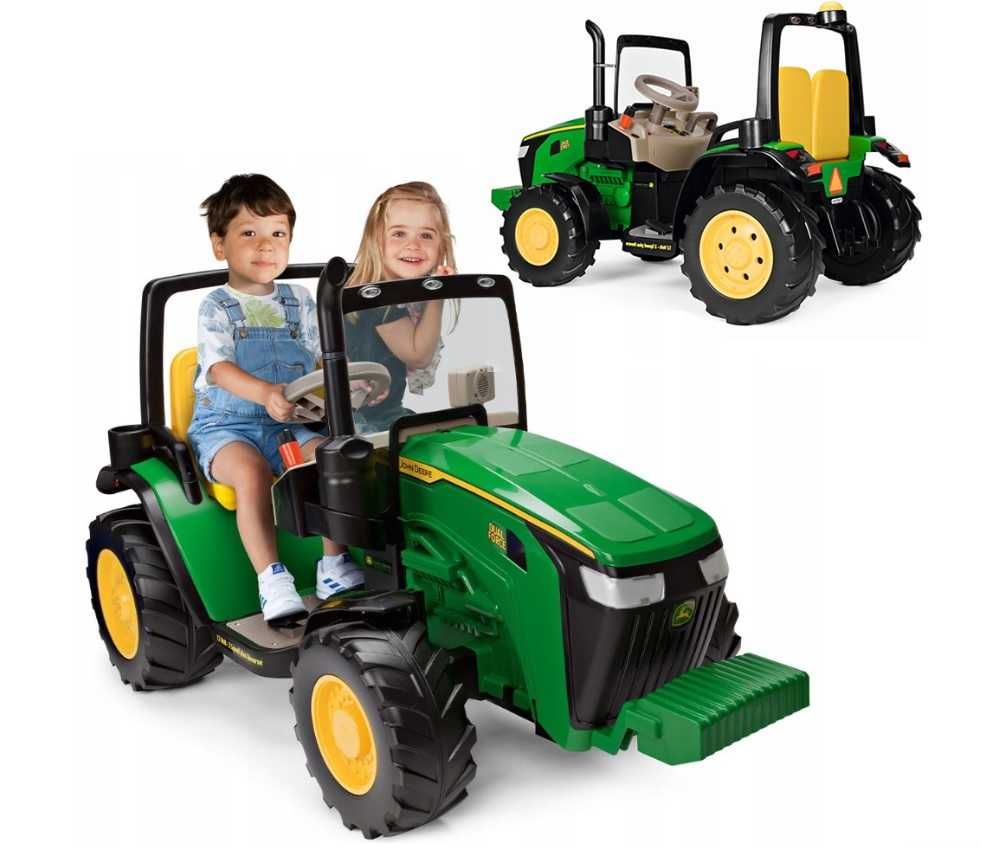 Dwuosobowy traktor na akumulator JOHN DEERE DUAL 2x240W