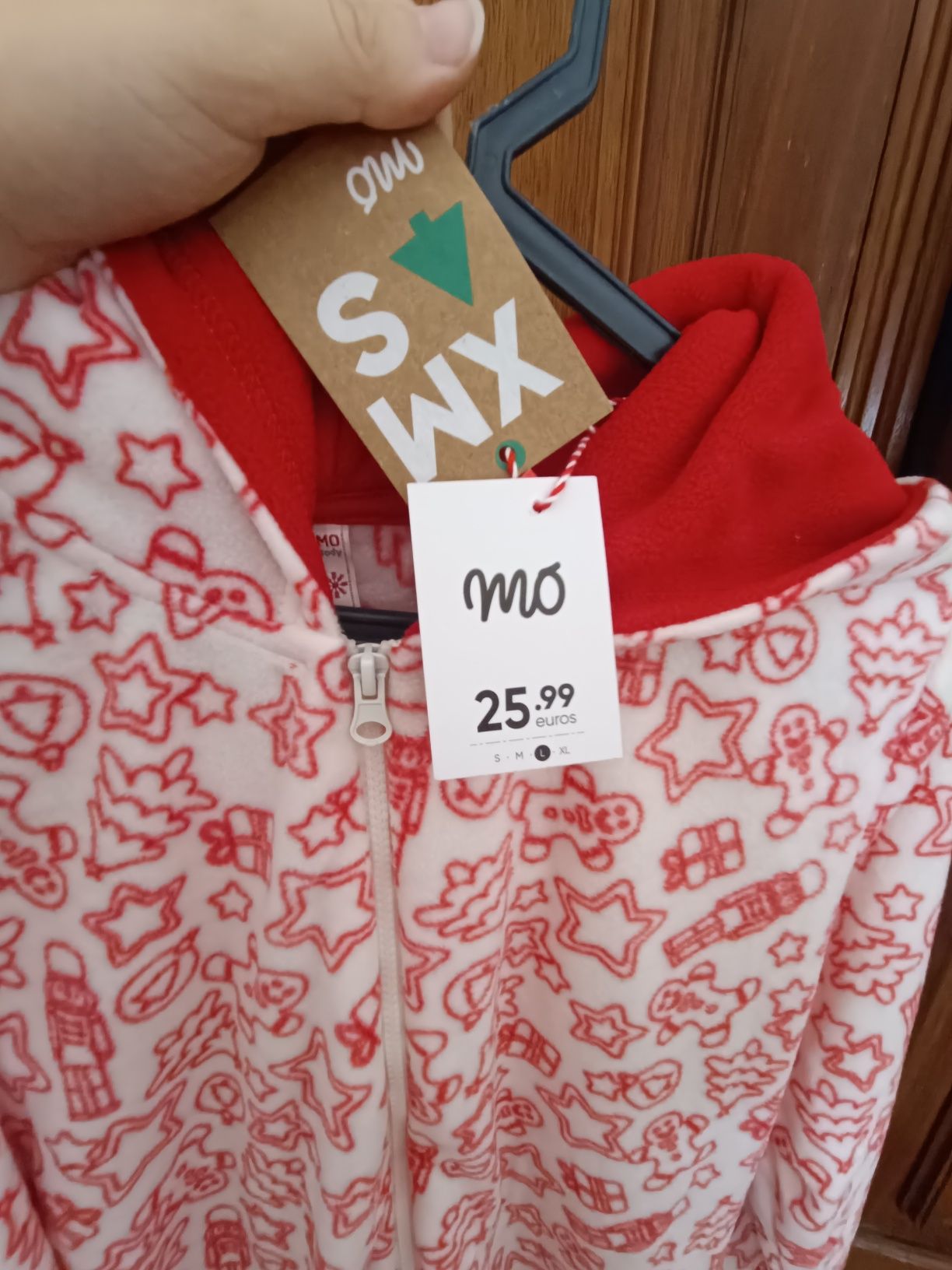 Pijama macacão Natal L