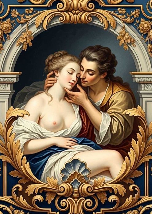 Architektura i Ornamentyka, XVIII wieczne wzornictwo, wielkość A3