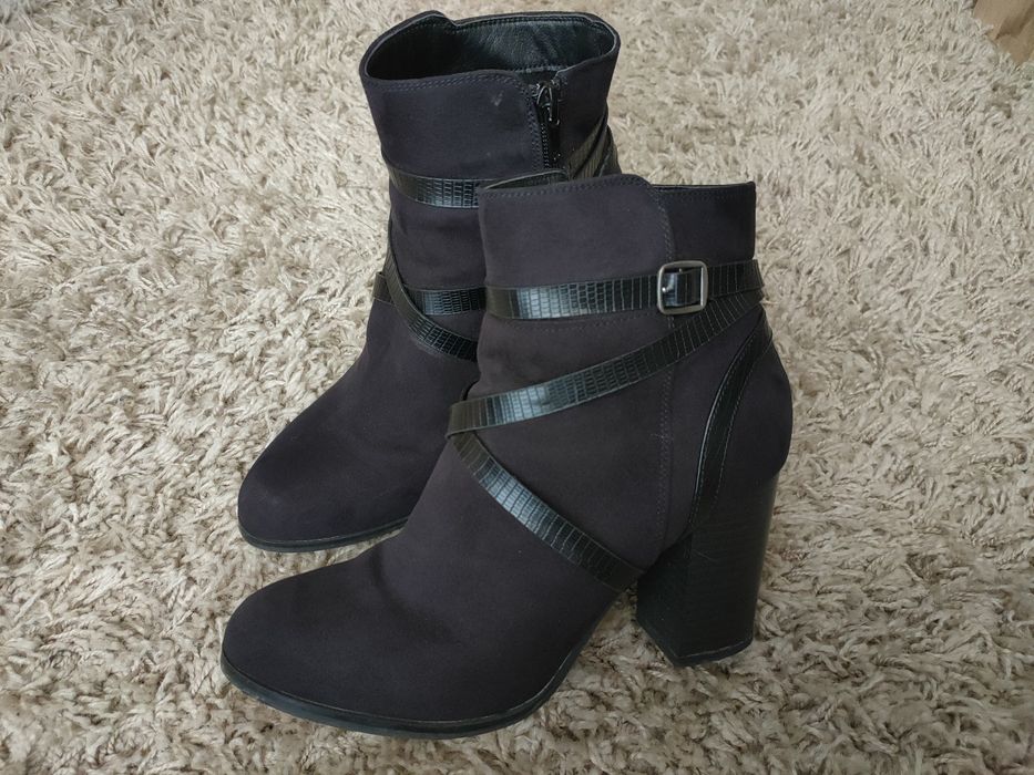 Botins efeito Camurça - 39