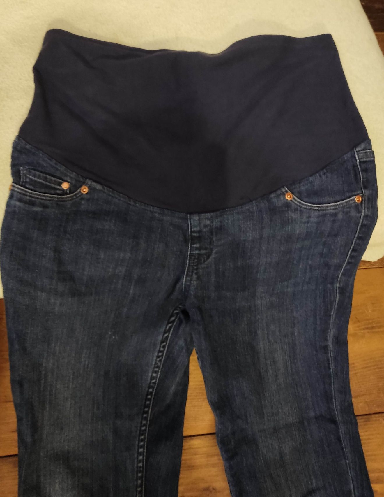 Spodnie jeansy ciążowe H&M skinny L i XL