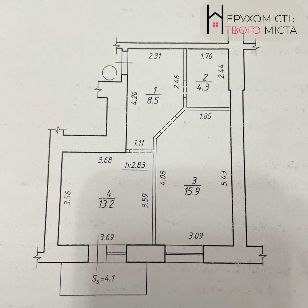 Продам квартиру з гарним ремонтом та автономним опаленням Харківська