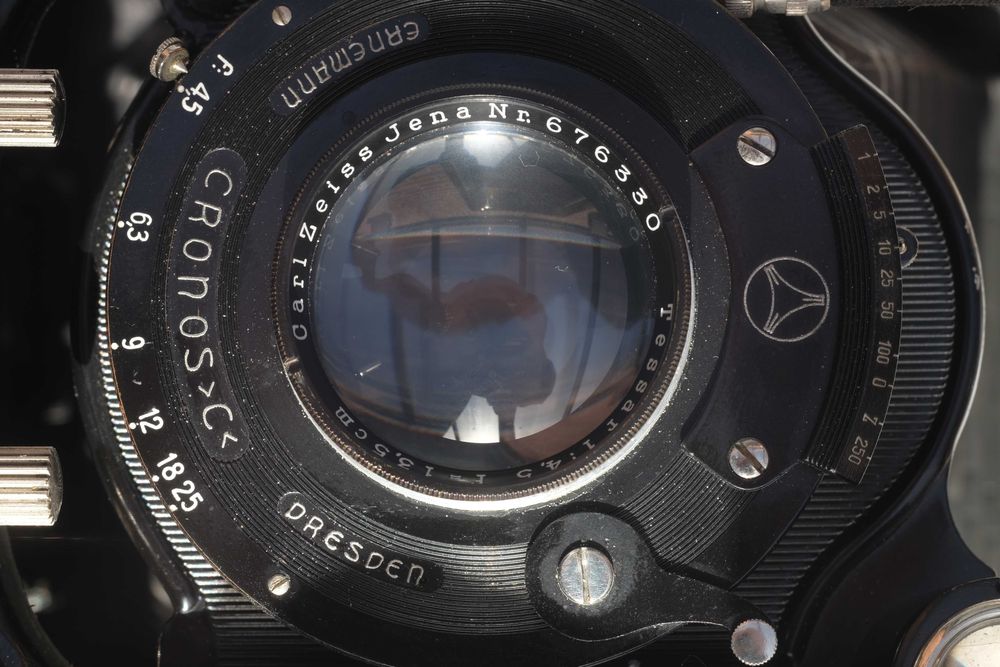Камера 9х12 Ernemann/Dresden Tessar 4,5/13,5см