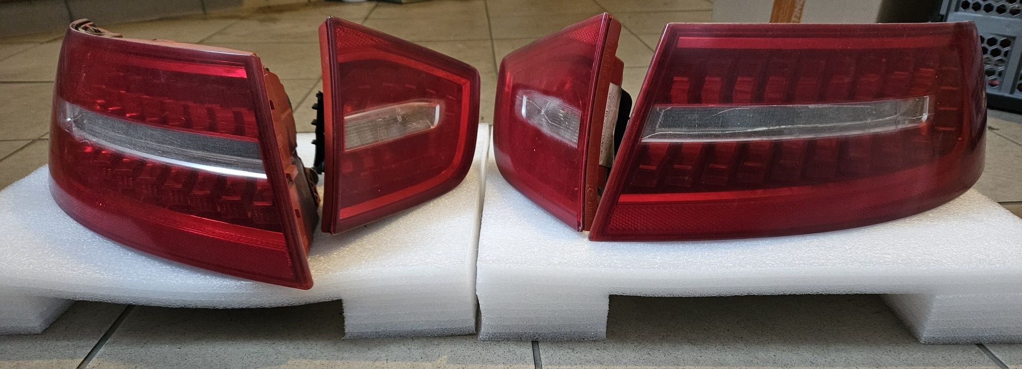 Lampy tylne Audi A6 C6 Lift