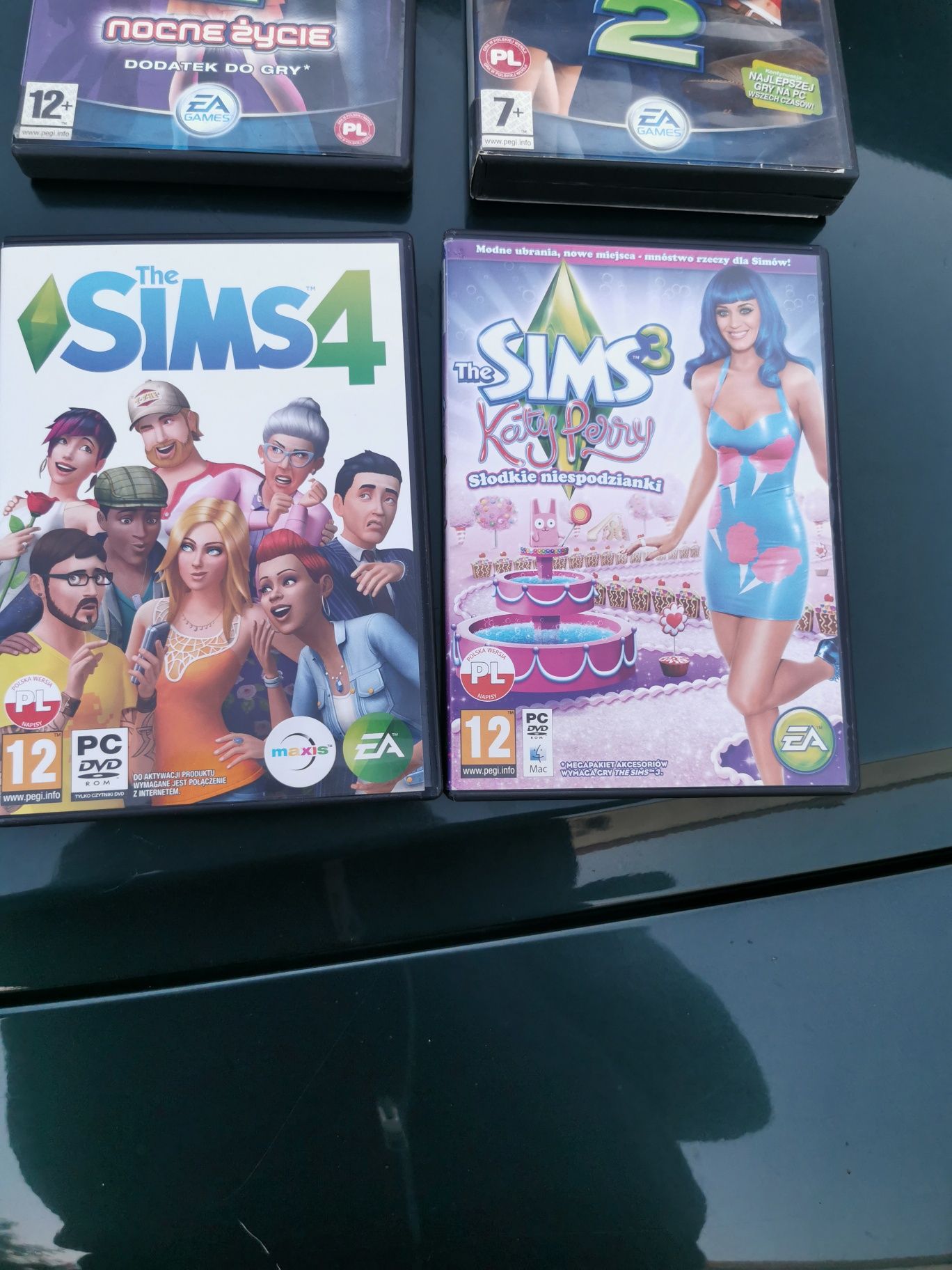 SIMSY kolekcja na PC 4 sztuki
